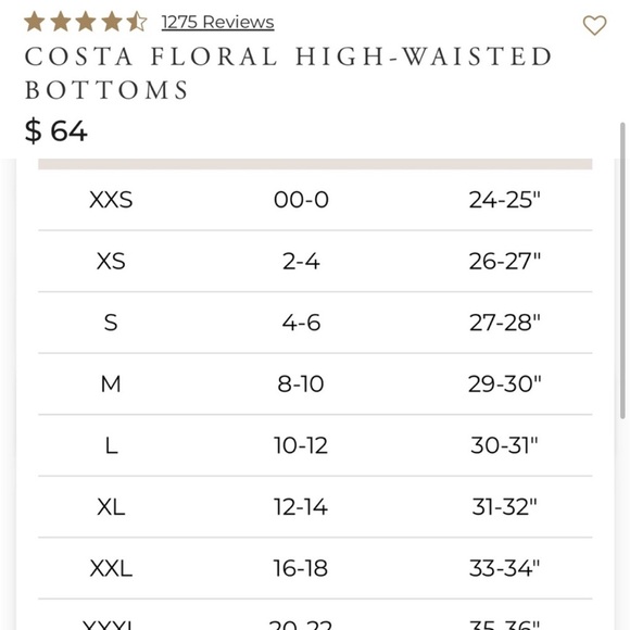 Albion Costa Floral Bikini Set Size Medium Bella Crop Top Size Large Bottoms - Picture 15 of 16